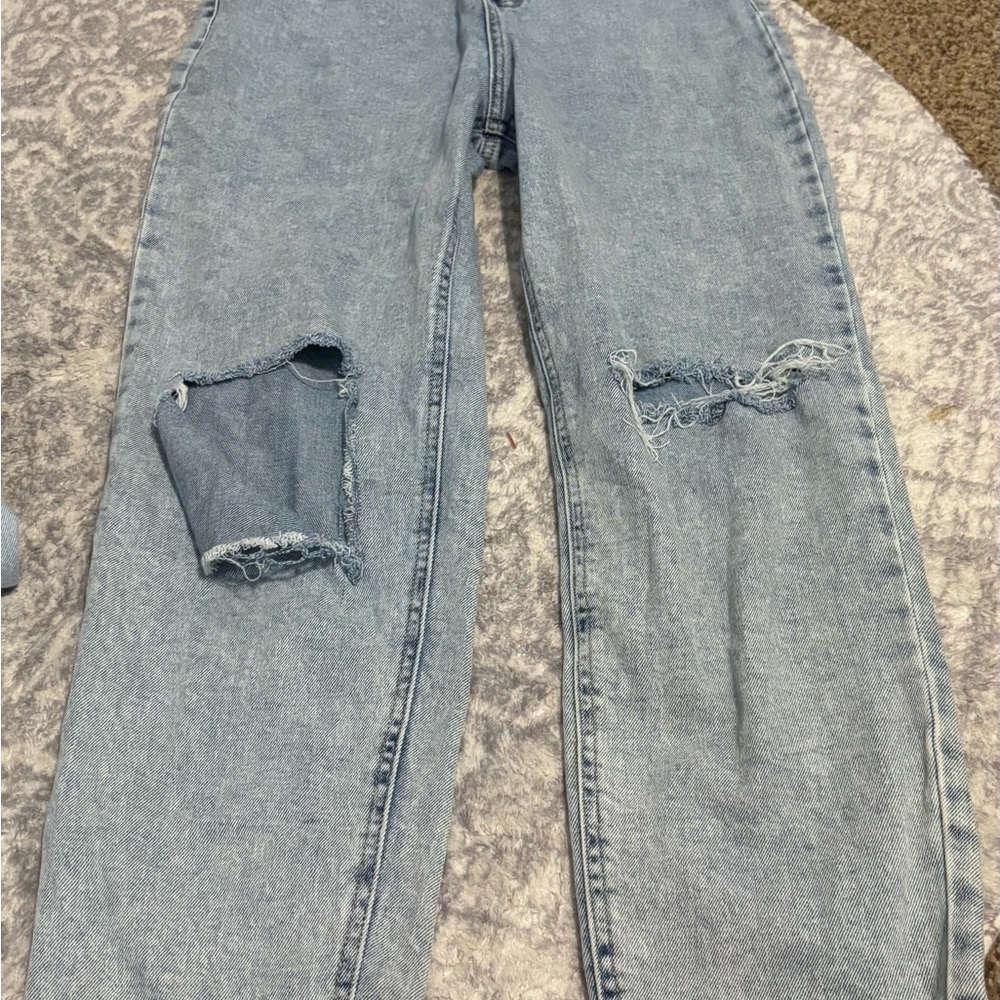 True Craft Denim Blue Mom Jeans size 9